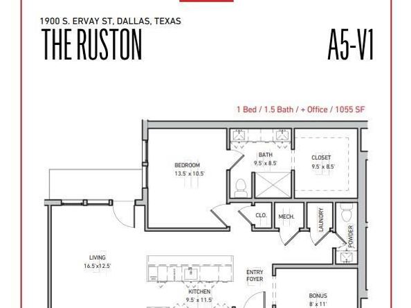 1900 S Ervay Street  309, Dallas Texas 75215
