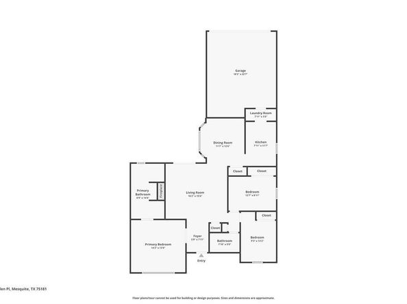 2109  Walden Place , Mesquite Texas 75181