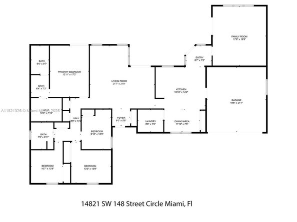 14821 SW 148th St Cir, Miami FL 33196