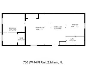 700 SW 44th Pl, Miami FL 33134