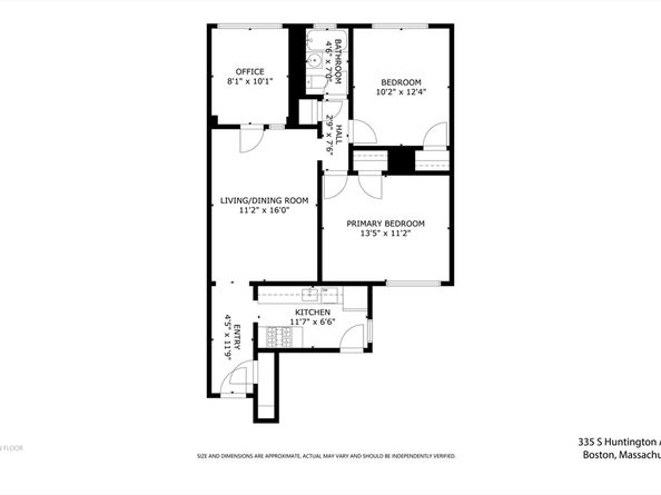 335 South Huntington Ave 12, Boston MA 02130