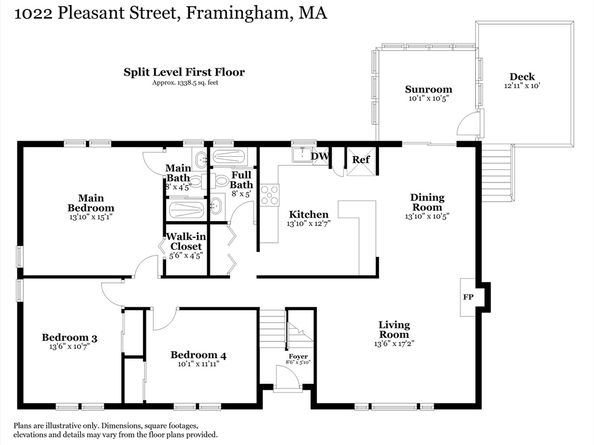 1022 Pleasant St, Framingham MA 01701