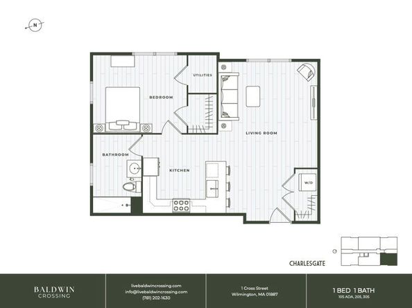 7 Cross St 205, Wilmington MA 01887