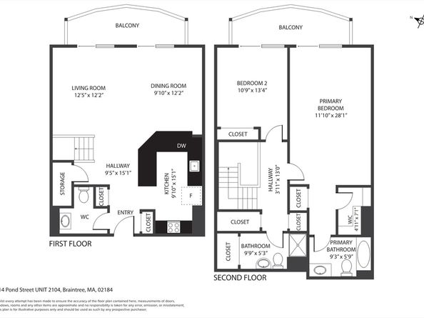 614 Pond St 2104, Braintree MA 02184