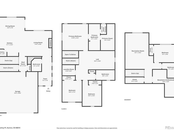 21038 E Quincy Place, Aurora CO 80015