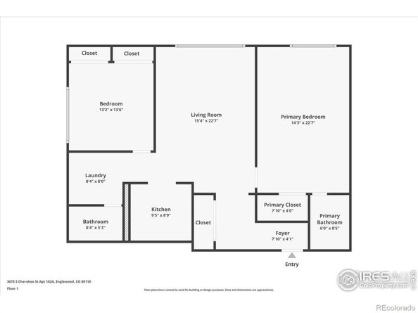 3675 S Cherokee Street S 102A, Englewood CO 80110