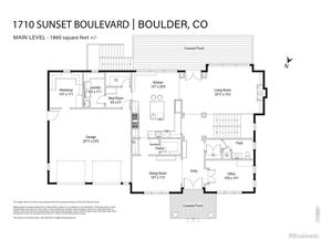 1710 Sunset Boulevard, Boulder CO 80304