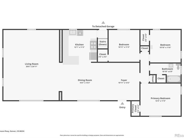 3285 N Monaco Parkway, Denver CO 80207