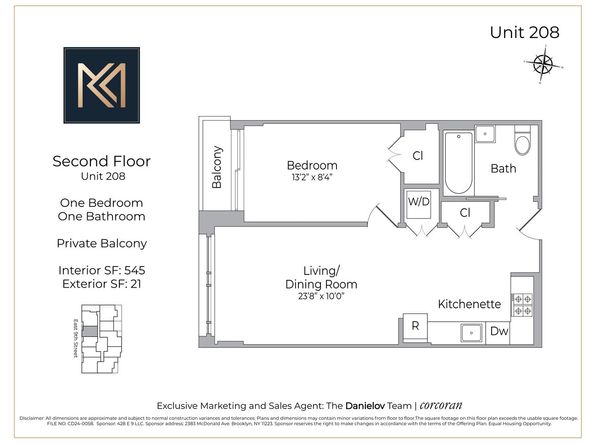 428 East 9th Street 208, Brooklyn NY 11218