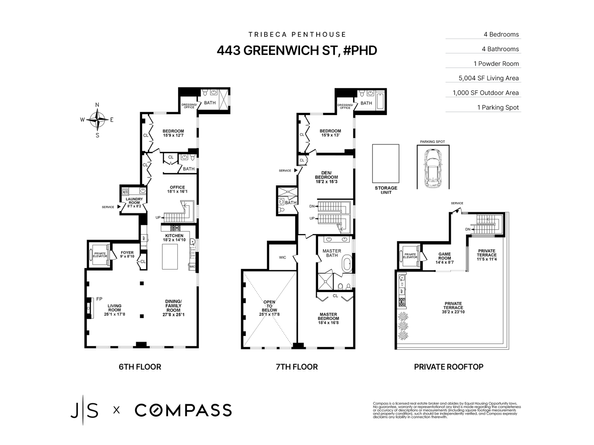 443 Greenwich Street PHD, New York NY 10013