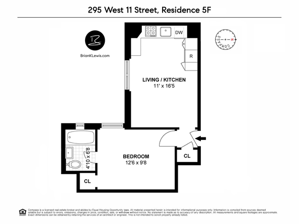 295 West 11th Street 5F, New York NY 10014
