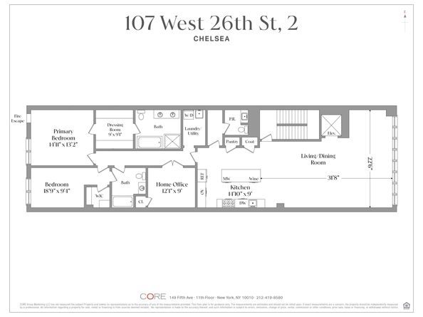 107 West 26th Street 2, New York NY 10001