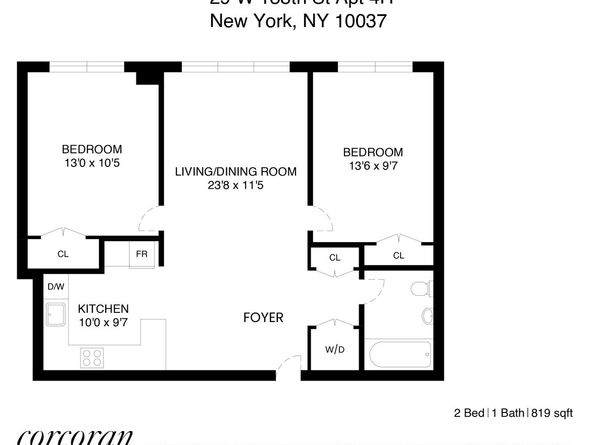 29 West 138th Street 4H, New York NY 10037