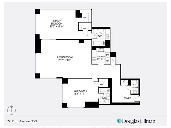 721 5th Avenue 33G, New York NY 10022