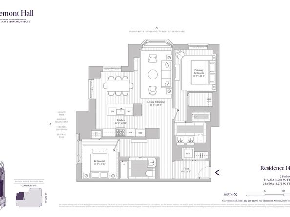 100 Claremont Avenue 24A, New York NY 10027