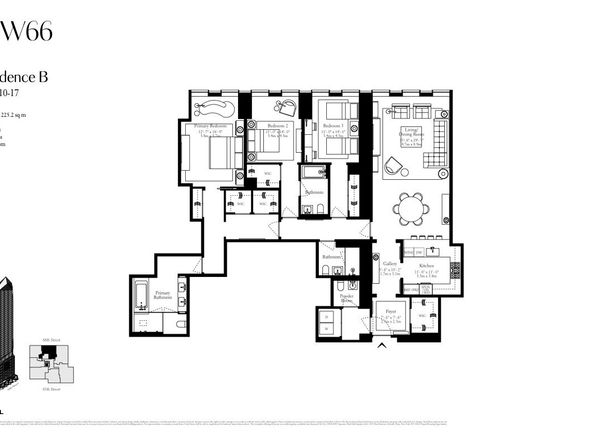 50 West 66th Street 17B, New York NY 10023