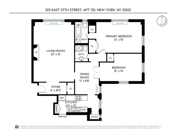 325 East 57th Street 11D, New York NY 10022