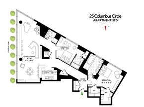 25 Columbus Circle 59D, New York NY 10019