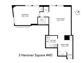 3 Hanover Square 4D, New York NY 10004