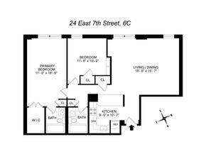 24 East 7th Street 6C, New York NY 10003