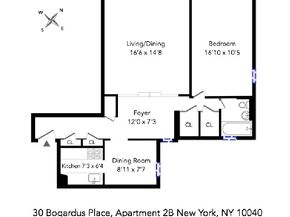 30 Bogardus Place 2B, New York NY 10040