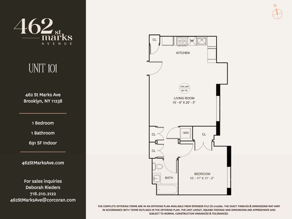 462 St Marks Avenue 101, Brooklyn NY 11238