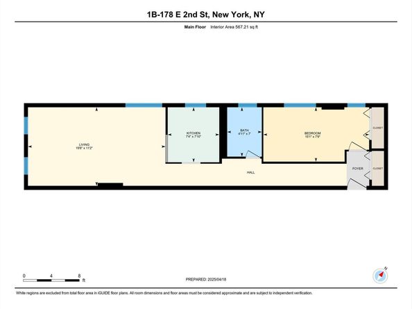 178 E 2 1B, New York (Manhattan) NY 10009
