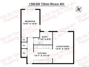 150-29 72nd Road 4H, Flushing NY 11367