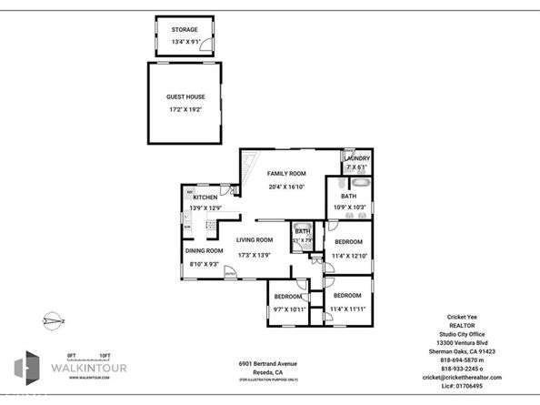 6901 Bertrand Avenue, Reseda CA 91335