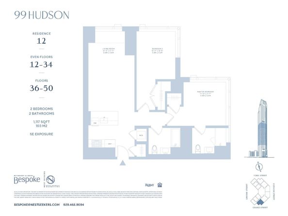 99 Hudson St 4812, Jersey City NJ 07302