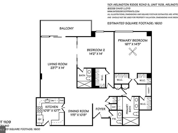 1101 S Arlington Ridge Road 1109, Arlington VA 22202