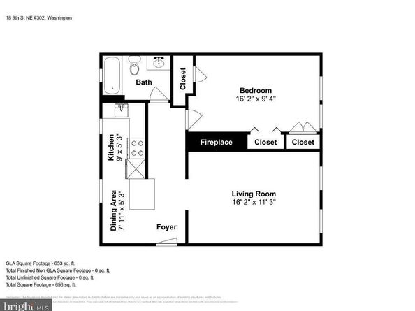 18 9TH Street NE 302, Washington DC 20002