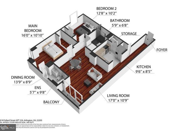 880 N Pollard Street N 224, Arlington VA 22203
