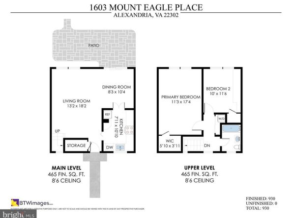 1603 Mount Eagle Place, Alexandria VA 22302