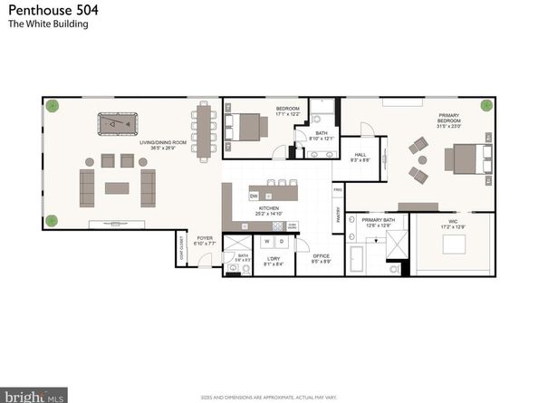 105-32 S 12TH Street PENTHOUSE 504, Philadelphia PA 19107