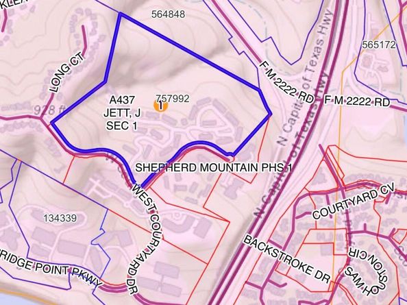 6000 Shepherd Mountain CV 807, Austin TX 78730