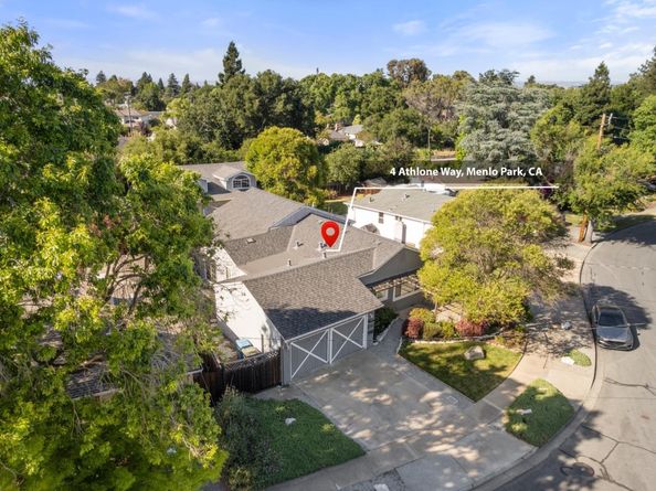 4 Athlone Way, Menlo Park CA 94025