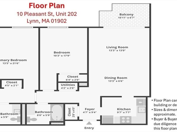 10 Pleasant Street 202, Lynn MA 01902