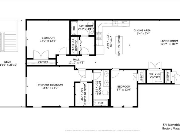 371 Maverick St 2, Boston MA 02128