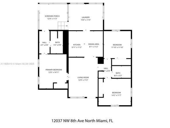 12037 NW 8th Ave, North Miami FL 33168