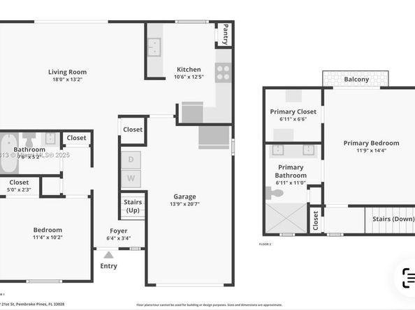 16128 NW 21st St, Pembroke Pines FL 33028