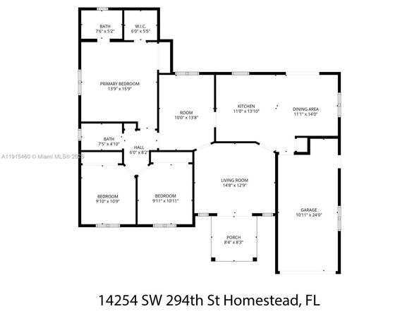 14254 SW 294th St, Homestead FL 33033