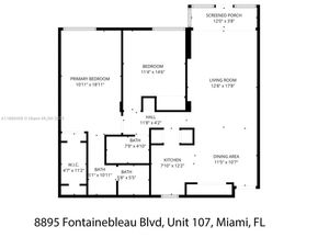 8895 Fontainebleau Blvd 107, Miami FL 33172