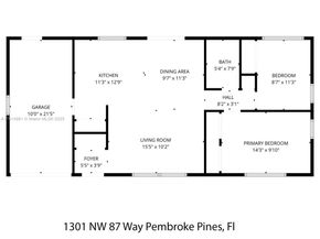 1301 NW 87th Way, Pembroke Pines FL 33024