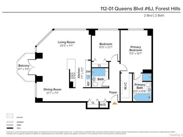 112-01 Queens Boulevard 6J, Forest Hills NY 11375