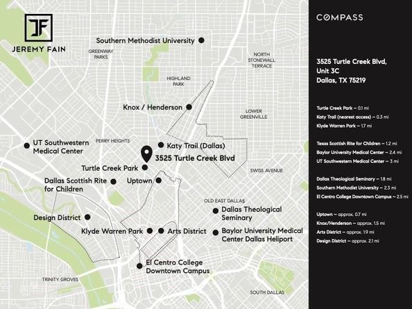 3525  Turtle Creek Boulevard  3C, Dallas Texas 75219