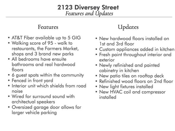 2123  Diversey Street , Dallas Texas 75201