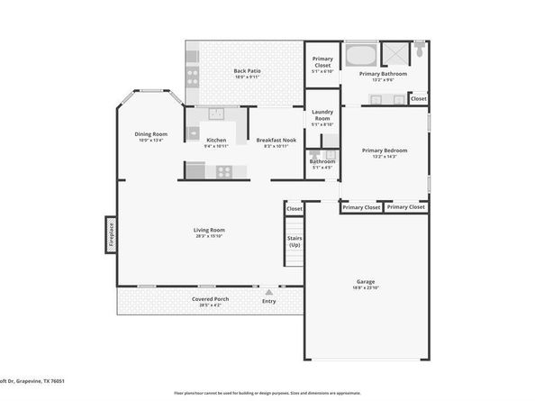 607  Ashcroft Drive , Grapevine Texas 76051