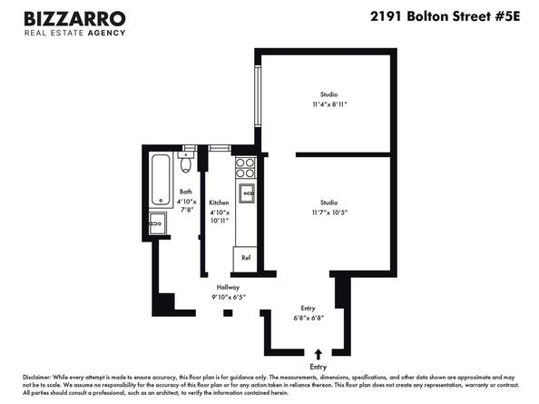 2191 Bolton Street 5E, Bronx NY 10462