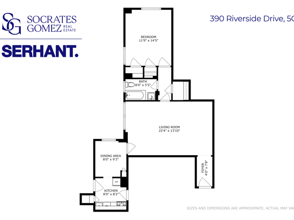 390 Riverside Drive 5G, New York NY 10025